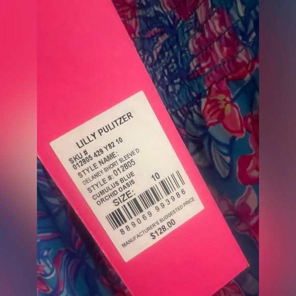 Lilly Pulitzer Delaney dress. Size 10 - Picture 3 of 3